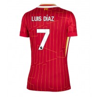 Liverpool Luis Diaz #7 Hjemmedrakt Dame 2024-25 Kortermet